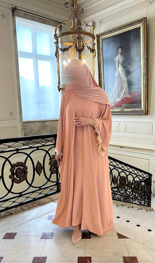 Renaissance abaya Powder Pink